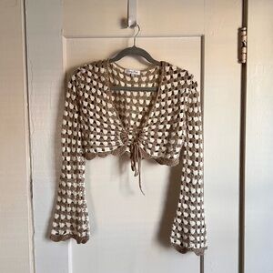 emory park crochet sweater